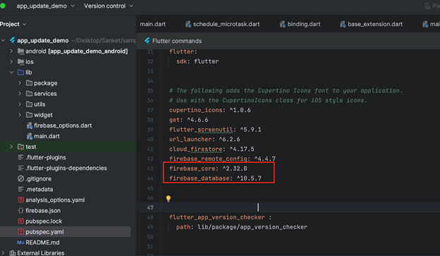 Add Firebase Dependency