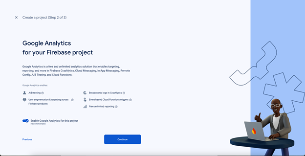 project id displayed